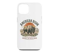 Le Bison d'Amérique où errent Les Animaux Sauvages Coque pour iPhone 13