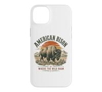 Le Bison d'Amérique où errent Les Animaux Sauvages Coque pour iPhone 14 Plus