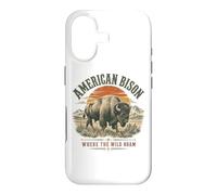 Le Bison d'Amérique où errent Les Animaux Sauvages Coque pour iPhone 17