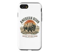 Le Bison d'Amérique où errent Les Animaux Sauvages Coque pour iPhone SE (2020) / 7/8