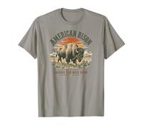 Le Bison d'Amérique où errent Les Animaux Sauvages T-Shirt