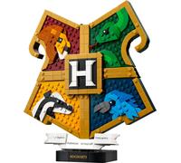 LEGO Harry Potter Le Blason des Maisons de Poudlard - Jouet - Maquette 3D avec Animaux - Décoration de Chambre d'enfant - Idée de Cadeau d'anniversaire pour Fille, Garçon ou Ado Fan dès 12 Ans 76462