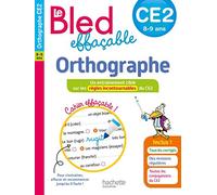Le BLED Effaçable Orthographe CE2