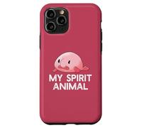 Le Blobfish EST Mon Animal Spirituel Funny Blob Fish Meme Coque pour iPhone 11 Pro