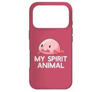 Le Blobfish EST Mon Animal Spirituel Funny Blob Fish Meme Coque pour iPhone 17 Pro