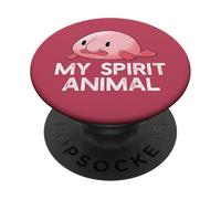 Le Blobfish EST Mon Animal Spirituel Funny Blob Fish Meme PopSockets PopGrip Adhésif