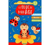 Le bloc de mon âge (3-4 ans) - Jouons ensemble ! (Coccinelles) - Activités, Dessins, Coloriages - Collectif - Hemma - broché - Document jeunesse