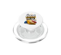 Le Bloc Est Mal Coté Pas Moi Humour Escalade Indoor PopSockets PopGrip pour MagSafe