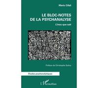 Le bloc-notes de la psychanalyse Mario Cifali (Auteur), Christophe Solioz (Préface)