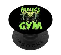 Le Bodybuilder Frankenstein Gym Pose Un Muscle Amusant pour Halloween PopSockets PopGrip Adhésif