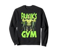 Le Bodybuilder Frankenstein Gym Pose Un Muscle Amusant pour Halloween Sweatshirt