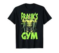 Le Bodybuilder Frankenstein Gym Pose Un Muscle Amusant pour Halloween T-Shirt