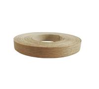 Le bois artisanal, Bande de chant en placage effet bois, rouleau de 3/4 pouces, adhésif thermofusible pré-collé(White Oak)