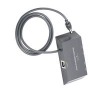 Le boîtier de commutation réseau RJ45 en métal prend en charge le transfert de données de 1000 Mbps pour la connexion de plusieurs appareils, adaptateur réseau industriel en métal