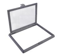 Le boîtier de couverture d'écran de couverture de filet magnétique à utilisation simple pour les aquariums empêche les poissons et les crevettes de s'échapper, décoration d'aquarium pour les habitats