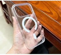 Le boîtier magnétique Transparent pour téléphone met en Valeur Votre téléphone Tout en offrant Une Excellente Protection Étui Transparent Aucun jaunissement Protecteur