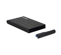 Le boîtier TQE-2530B est idéal pour Les disques durs SATA de 2,5" et 9,5 mm. avec sa Connexion USB 3.0, il Assure des transferts Rapides et sûrs. Son Design Noir élégant Le Rend Parfait pour Le