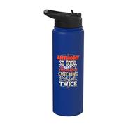 Le bon Anthony, le père Noël, dit un nom drôle d'Anthony Stainless Steel Insulated Water Bottle