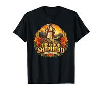 Le Bon Berger John 10:11 Jésus Agneau Christian T-Shirt