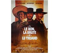 Le Bon La Brute Le Truand Affiche Cinéma Originale Petit Format (60x40 cm ROULEE) Clint Eastwood Ressortie