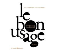 Le bon usage 14E édition (2007)
