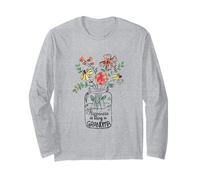 Le Bonheur, C'est d'être Grand-mère, la Vie, Art Floral, Grand-mère Manche Longue