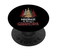 Le Bonheur, C'est d'être Un Grand-père léopard du Sapin de PopSockets PopGrip Adhésif