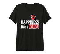 Le Bonheur, C'est d'être Une Mimi T-Shirt Haut de Gamme