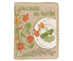 Le Bonheur des Dames Kit de broderie au point de croix pour carnet de notes