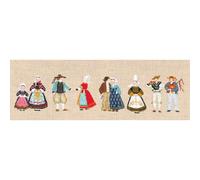 Le Bonheur des Dames Petit Point Kit de broderie Blanc