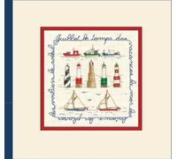 Le Bonheur des Dames set de point de croix "July I", 10.5x10.5cm