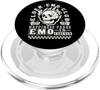 Le Bonheur du Elder Emo Forever Club s'estompe Alors Restez Triste PopSockets PopGrip pour MagSafe