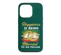 Le Bonheur est d'être marié à Un Mariage Italien Coque pour iPhone 13 Pro