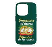 Le Bonheur est d'être marié à Un Mariage Italien Coque pour iPhone 14 Pro