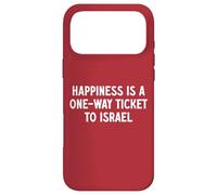 Le Bonheur est Un Aller Simple pour Israël Coque pour iPhone 17 Pro Max