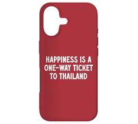 Le Bonheur est Un Aller Simple pour la Thaïlande Coque pour iPhone 17