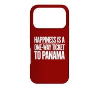 Le Bonheur est Un Aller Simple pour Le Panama Coque pour iPhone 17 Pro