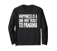 Le Bonheur est Un Aller Simple pour Le Panama Manche Longue