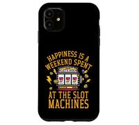 Le bonheur est un week-end passé aux machines à sous Coque pour iPhone 11
