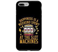 Le bonheur est un week-end passé aux machines à sous Coque pour iPhone 7 Plus/8 Plus