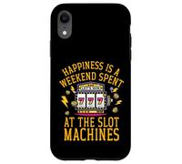 Le bonheur est un week-end passé aux machines à sous Coque pour iPhone XR