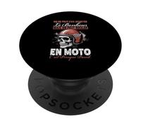 Le Bonheur Ne S'Achète Pas mais on Peut Rouler en Moto PopSockets PopGrip Adhésif