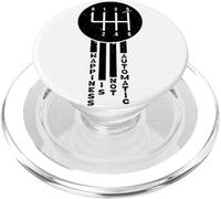 Le Bonheur n'est Pas Automatique mais la Conduite Manuelle en Voiture PopSockets PopGrip pour MagSafe