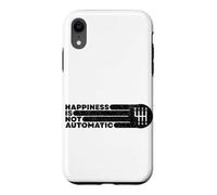 Le Bonheur n'est Pas Automatique - Transmission Manuelle à 6 Vitesses Coque pour iPhone XR