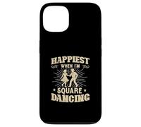 Le Bonheur Quand Je Danse au carré des Danseurs carrés Amusants Coque pour iPhone 13