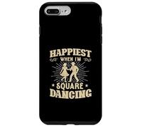 Le Bonheur Quand Je Danse au carré des Danseurs carrés Amusants Coque pour iPhone 7 Plus/8 Plus