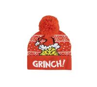 ARTESANÍA CERDÁ, S.L. Bonnet The Grinch tricoté – Chaud, design officiel – Vert TU