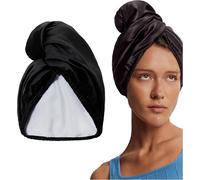 Le Bonnet Serviette Microfibre Super Absorbant Protège Les Cheveux Bouclés Idéal Pour La Méthode De Plopping Il Définit Et Préserve La Texture Des Boucles Tout En Réduisant Le Temps De Séchage