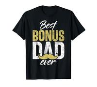Le bonus : papa pour toujours, fête des pères, drôle, parent, beau-père, vintage T-Shirt