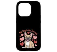 Le Bouledogue français est ma thérapie pour Les Amoureux des Chiens Mignons Coque pour iPhone 15 Pro